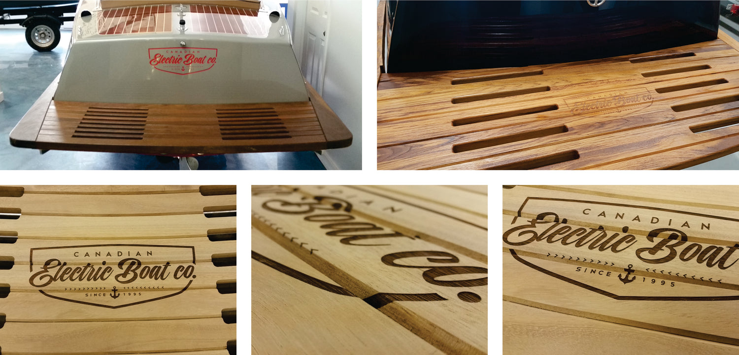 Wilson Custom Works customized yacht interior wooden teak swim platform